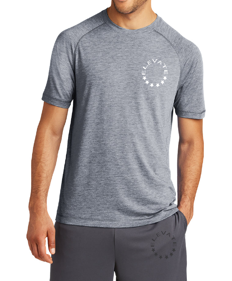 Tri-Blend Wicking Tee - True Navy Heather