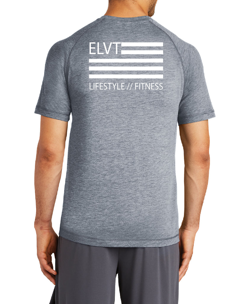 Tri-Blend Wicking Tee - True Navy Heather
