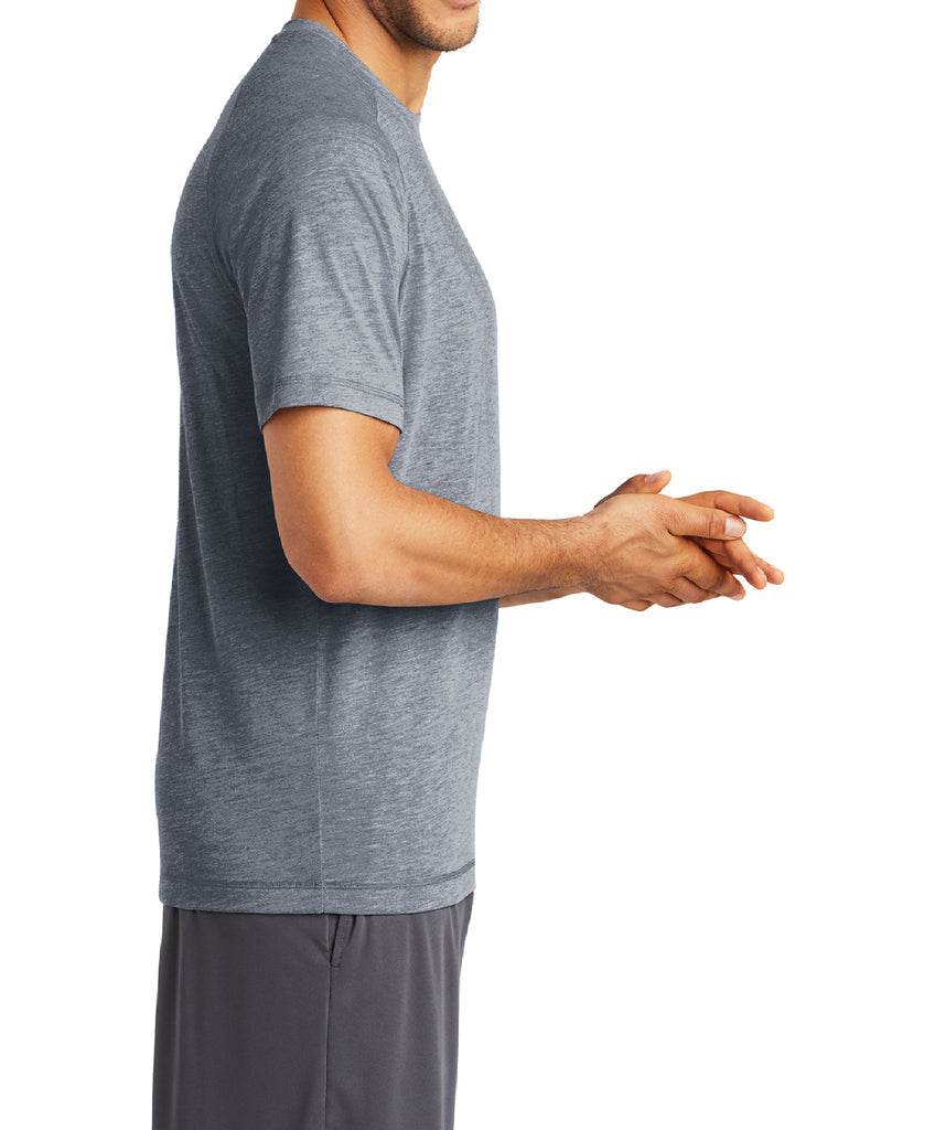 Tri-Blend Wicking Tee - True Navy Heather