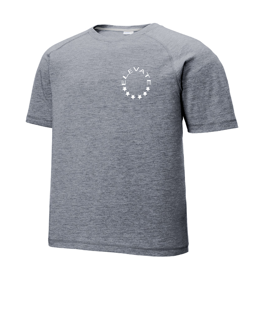 Tri-Blend Wicking Tee - True Navy Heather